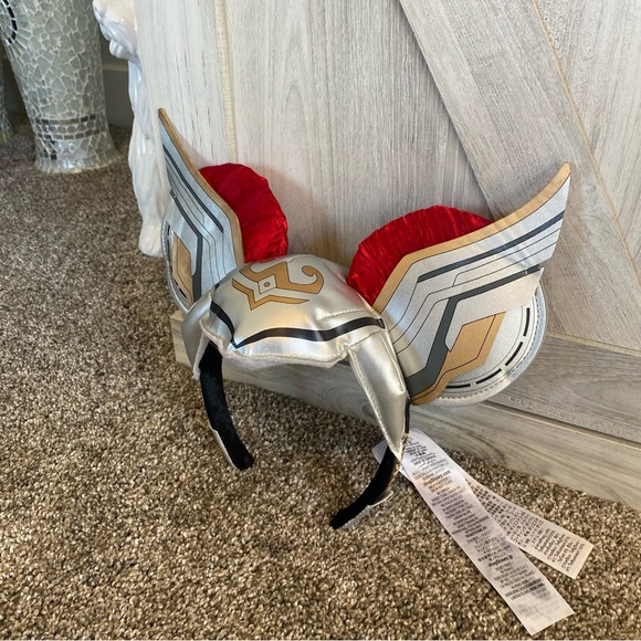 Disney Parks MARVEL MIGHTY Thor Valkyrie Ears Headband Love & Thunder - Picture 3 of 8